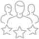 Icon showing 30+ clients served by TERAS