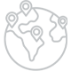 Icon showing 20+ countries associated with TERAS