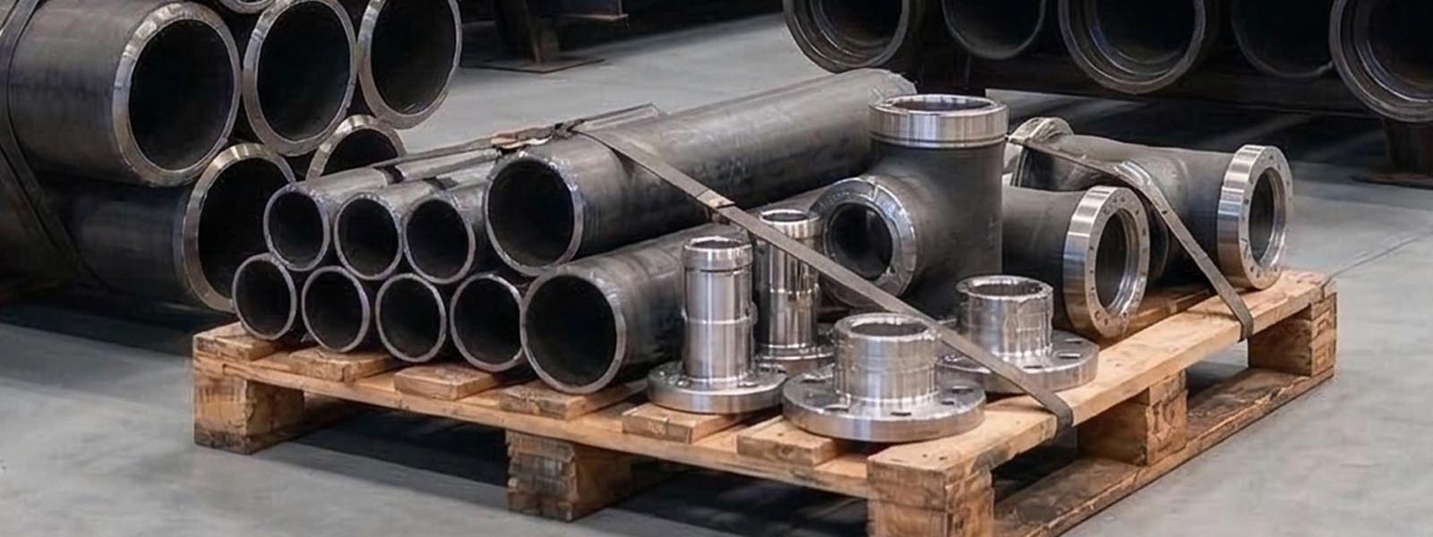 Steel pipe fittings and flanges supplied by TERAS