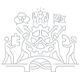 Collaboration core value icon, TERAS